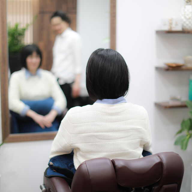 くつろぎながら受けられるお客様だけの施術